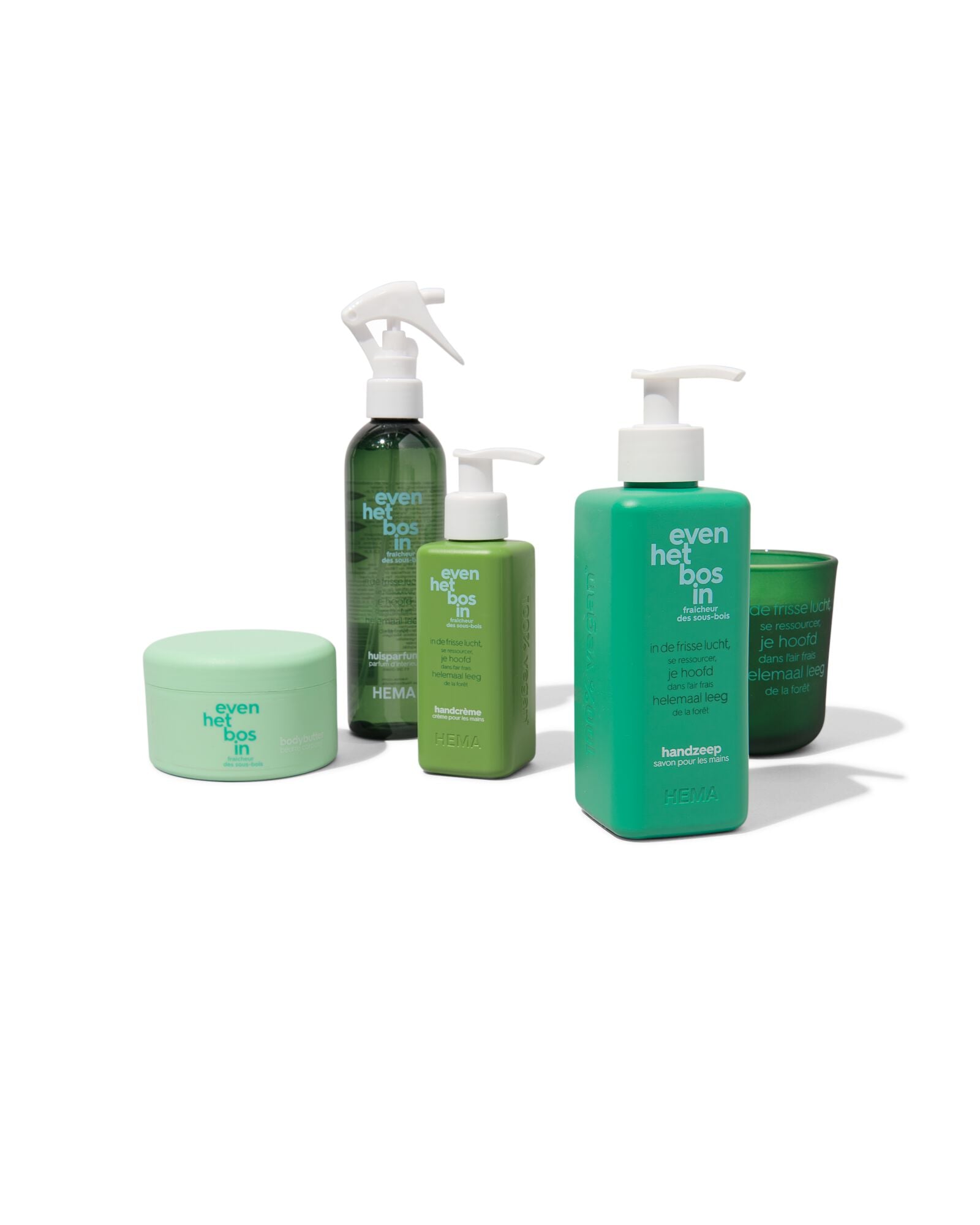 bodyscrub even het bos in 125ml - 11380026 - HEMA
